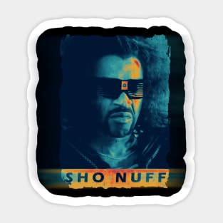 SHO NUFF SONAR Sticker
